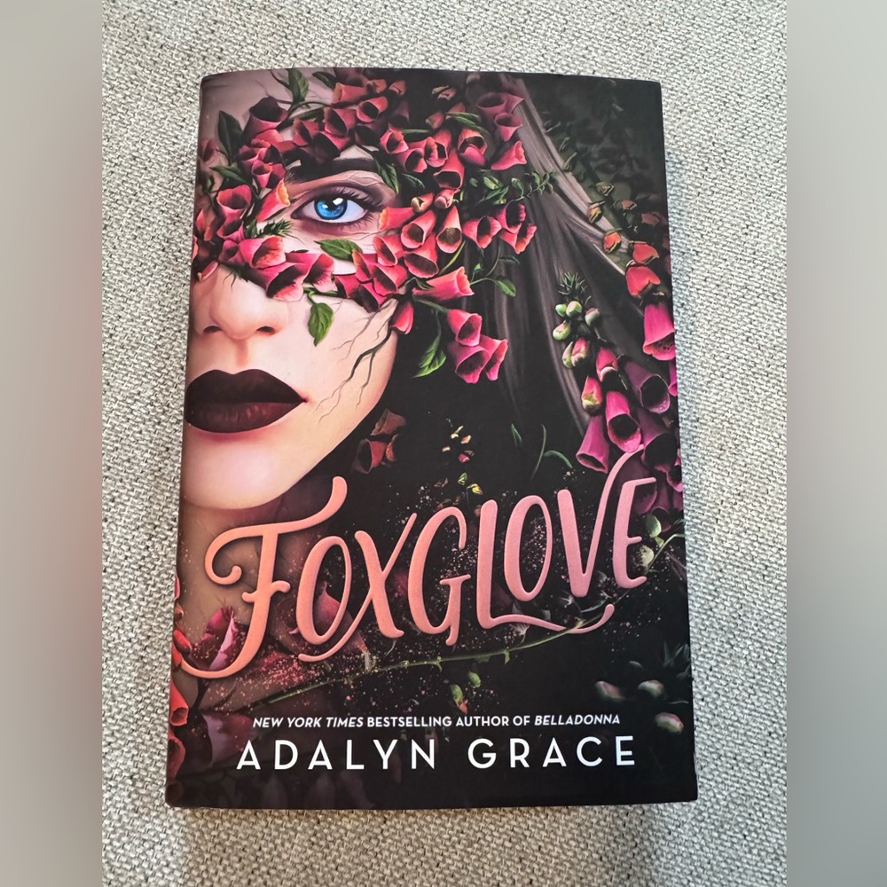 Foxglove by Adalyn Grace Hardback 1st Edition Book 2 The Belladonna Collection